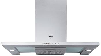 Smeg KSEV910X1 90cm Chimney Hood in Glass and