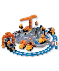 Abrick Construction Site Play Set