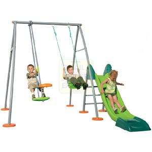 Smoby Metal Tahiti Slide and Swing Playcentre