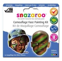 Snazaroo 3 colour theme pk Army Camouflage