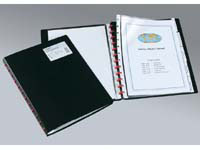 12280 Re-Organiser A4 20 pocket black