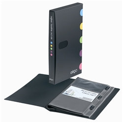 Eligo Business Card File Black