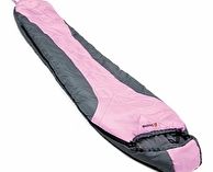 Laponie Mummy Junior Sleeping Bag - Pink