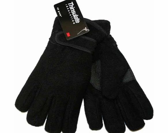 Socks Uwear Kids THINSULATE FLEECE GLOVES GL114 8-9 Years Black