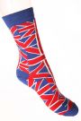 Sockshop Ladies 1 Pair Union Jack Design Cotton Rich Socks