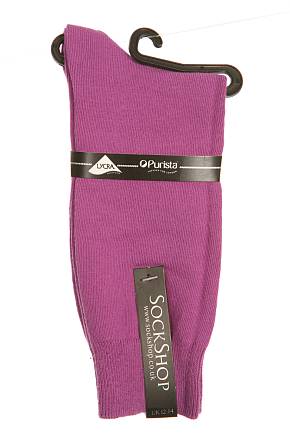 Sockshop Mens 1 Pair Colours Single Ankle Socks Hyacinth Violet