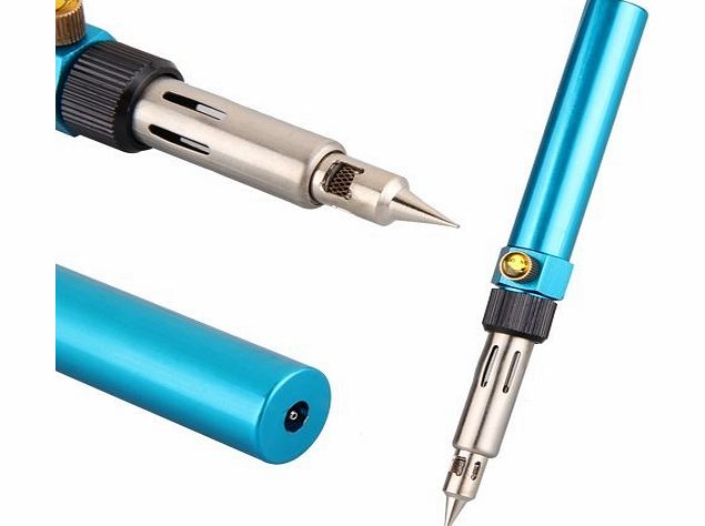 SODIAL(R) Gas Blow Torch Soldering Iron Gun Refillable Butane Pen Tool