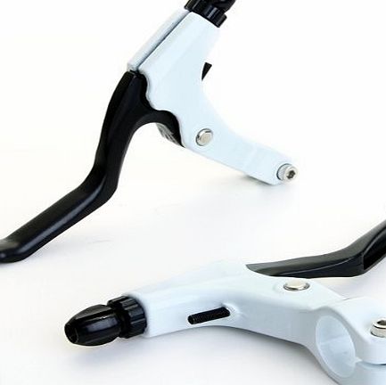 SODIAL(R) Pair Mountain Bicycle Bike Hand Brake Lever Aluminium Alloy