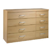 Soho 4   4 Drawer Chest, Beech effect