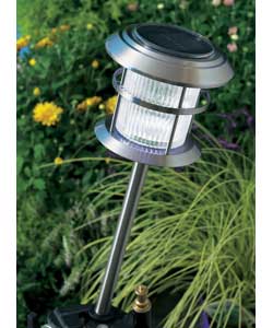 SOLAR Light - Stainless Steel Finish