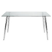 SOLAR Rectangle Table, Clear