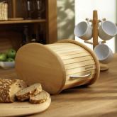 solid Beech Bread Bin