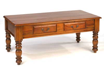 solid Mahogany Victorian Coffee Table