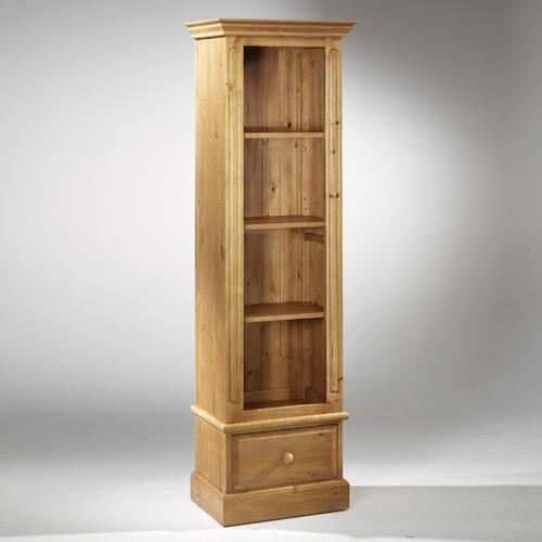 English Heritage Pine Bookcase Narrow