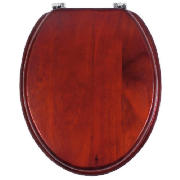 Pine Toilet Seat Dark Finish