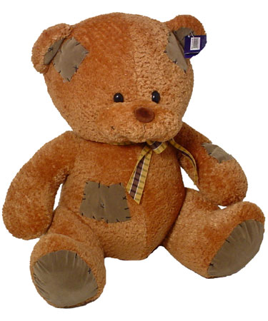 Somerset Soft Toys 17 PATCHWORK BEAR.