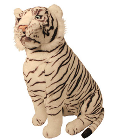 Somerset Soft Toys 25 WHITE TIGER.