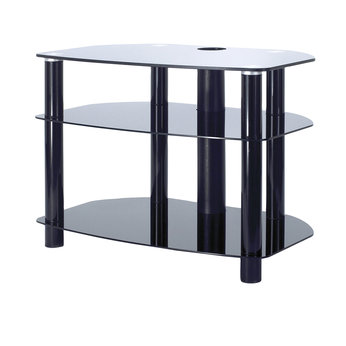 Sona Black 3 Shelf Plasma and LCD TV Stand 32