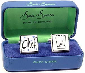 Sonia Spencer Chefs Cufflinks