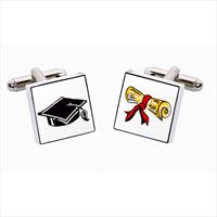 Graduate Bone China Cufflinks by