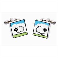 Sheep Bone China Cufflinks by