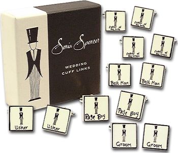 Sonia Spencer Wedding Cufflinks Set