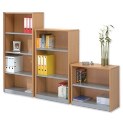 Sonix Boom Bookcase Medium Beech