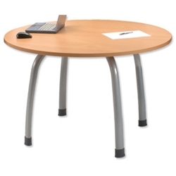 Boom Circular Meeting Table Beech