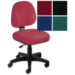 Sonix Choices Medium Back Chair Burgundy