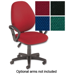 Desire High Back Operators Chair Burgundy