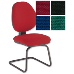 Desire Visitors Chair Burgundy