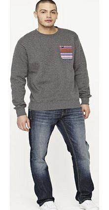 Beck Hersey Mens Aztec Pocket Sweatshirt