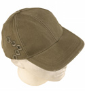 Khaki Cotton Baseball Cap