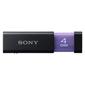 Sony - 4GB Micro Vault Click USB Flash Drive