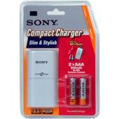 sony 2 x AAA 900mAh Compact Charger