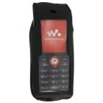 SONY ERICSSON W200i Black Leather Case