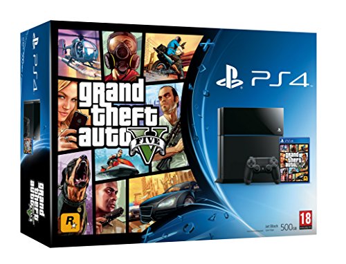 Sony PS4 Console with Grand Theft Auto V (PS4)