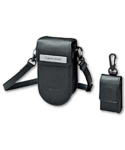 Silver Semi Soft Camera Case for Cyber-shot P200 LCMPHA