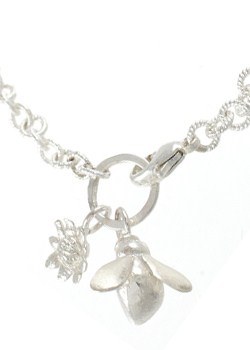 High Summer Silver Butterfly Bracelet By Sonya