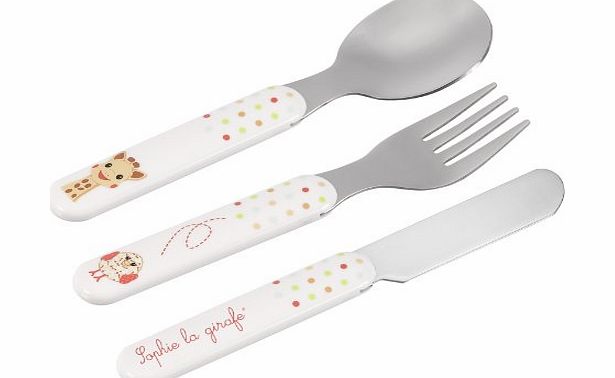 Sophie la girafe  Cutlery set (3 pieces)