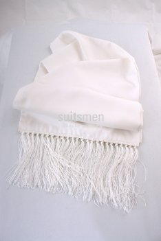 Sophos White Dress Scarf