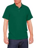 Rty Heavyweight Workwear Polo, Bottle Green, 2XL