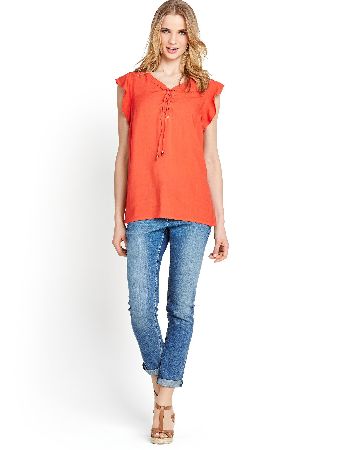 South Eyelet Blouse