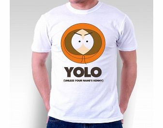 Park Kenny Yolo White T-Shirt Medium ZT