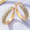 Vermeil Diamond Earrings