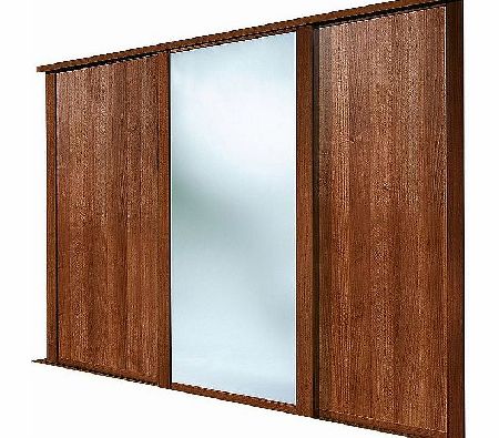 Spacepro 2 Door Framed Mirror Sliding Wardrobe