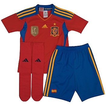 Adidas 2011-12 Spain Adidas Little Boys Home Mini Kit