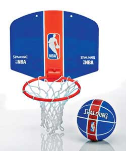 Spalding Logoman Mini Backboard/Ball Set