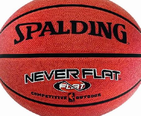 Spalding Mens Outdoor Basketball - Orange, Size 7