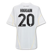 Adidas 09-10 Real Madrid home (Higuain 20)